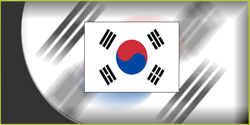 شعار الين يانغ في علم دولة كوريا الجنوبية ذات الميراث الحضاري الصيني