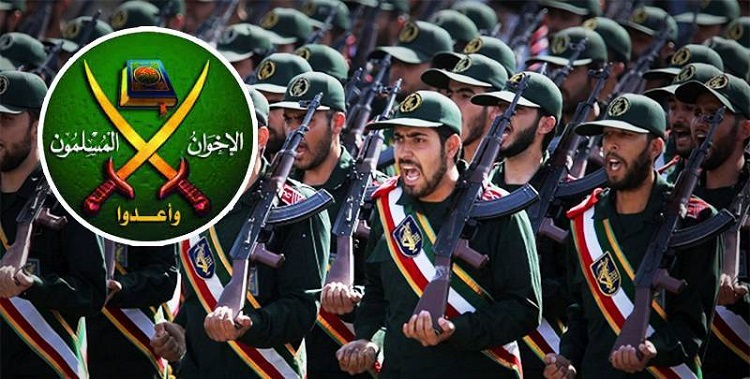 الكثير من الشواهد وثقت علاقة تعاون وثيق بين تنظيم الإخوان والحرس الثوري الإيراني