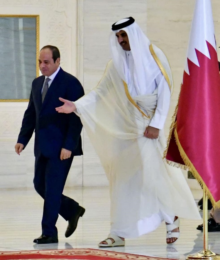 تمثل زيارة الرئيس المصري عبد الفتاح السيسي إلى قطر استكمالاً لمسار المصالحة والانفتاح الذي تبنّته الدولتان