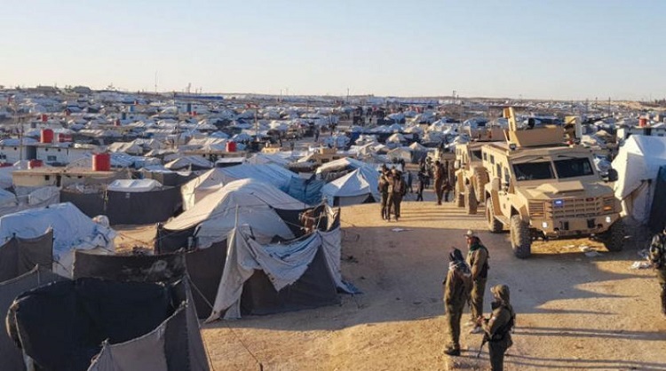 تضاعف عدد سكان مخيم الهول (7) أضعاف في مطلع 2019