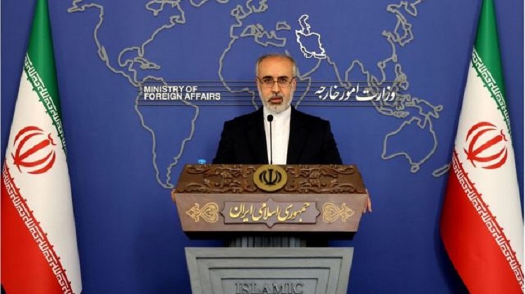 متحدث الخارجية الإيرانية ناصر كنعاني:المحادثة كانت إيجابية، وتتضمن اهتماماً لمواصلة المحادثات