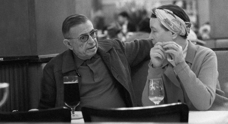 سارتر وسيمون دوبوفوار