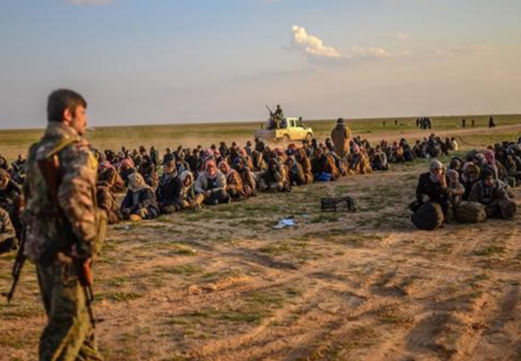 الهجمات التركية تشكل خطراً كبيراً على تأمين عناصر داعش المحتجزين لدى القوات الكردية