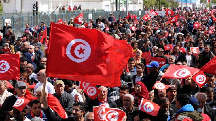  مسيراتٌ في تونس مناهضةٌ للإرهاب
