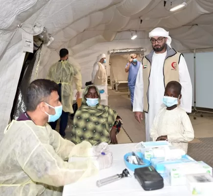المستشفى الميداني الإماراتي في (أمدجراس) يسجل رقماً إنسانياً جديداً